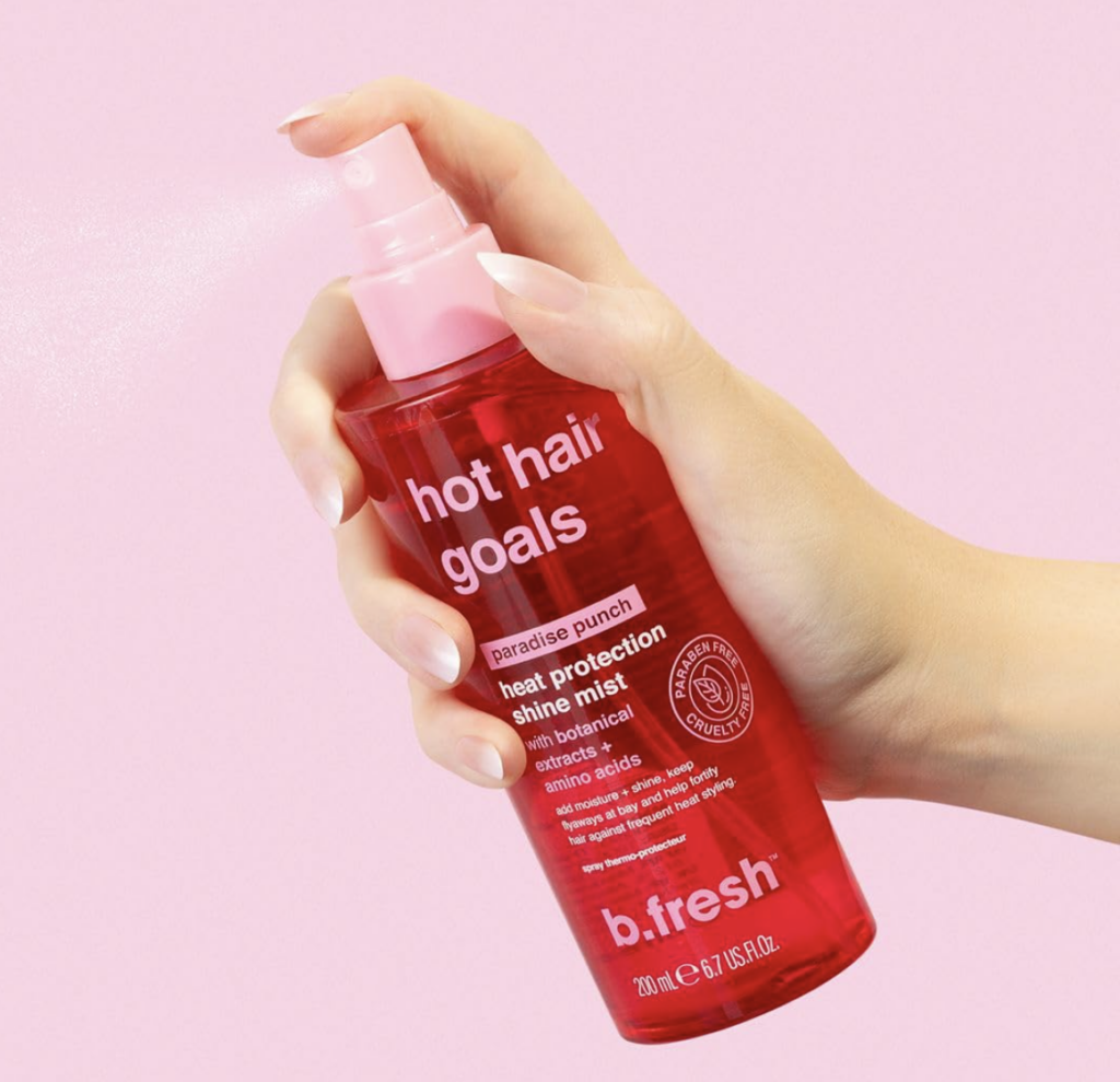 B.TAN b.fresh Heat Protection Shine Mist!